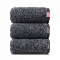 Luxury Micro Cotton Charcoal Yarn Dyed Thick Gym Towel